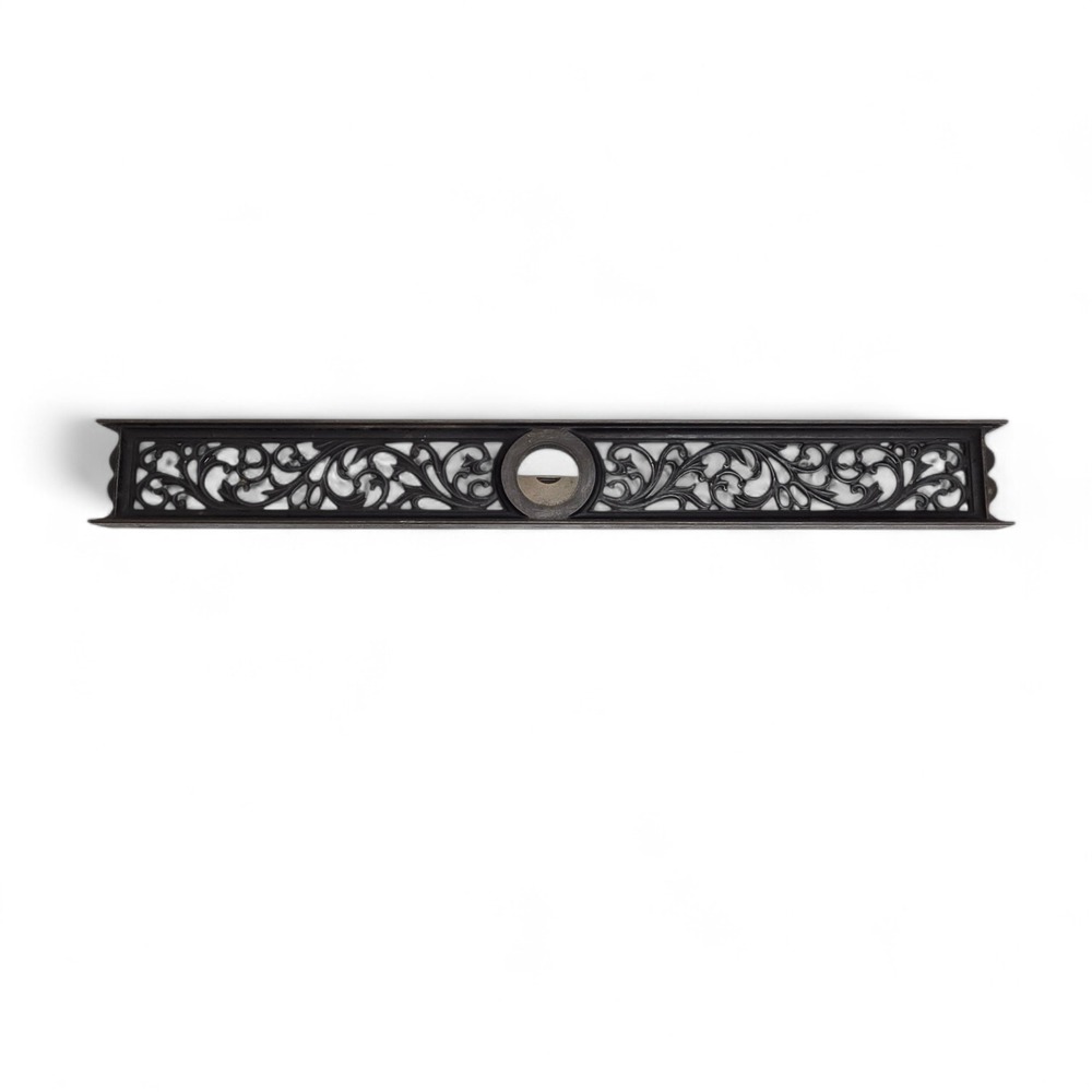 Vintage Antique Machinists Cast Iron L.L.Davis Spirit‎ Level 24" patent 1867